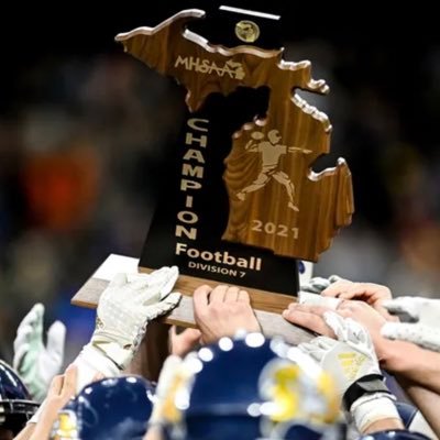 Pewamo-Westphalia HS Pirate Football || 20x CMAC Champions || 6x State Finalist || 2016, 2017, 2019, & 2021 State Champions || 2019 National Top 50