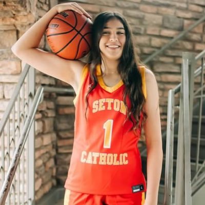 Class 2025. Junior @SetonCatholicAz. Coach: @SCPGBB Karen Self. Club Coach: Erin O’Bryan. Small Forward. Power Forward. Center. 6’. Club Team: VBC. GPA: 3.8