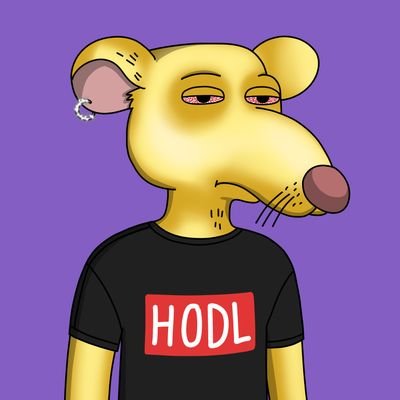 Golden HODLer from the Gutter. #GangFollowGang #GangGang