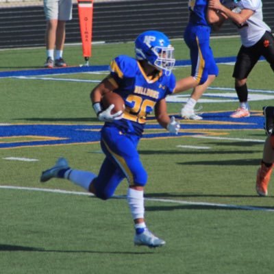 North Platte High School 25’ | 5’10 180| RB/LB | 🏈🏀⚽️ | 3.8 GPA |