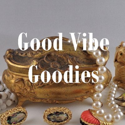 Welcome! You will find all sorts of vintage jewelry and collectible items here at Good Vibe Goodies. Thanks for visiting!