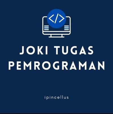 ipincellusjoki's profile picture. ig: @ipincellus.joki
Joki Program
Java
Kotlin
Python
Android
C
C++
Web : Native, Laravel, Codeigniter
MySQL
Algoritma
ERD
Dll
Full testimoni bisa dilihat di IG