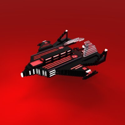 🚀 Collection of Ships created with Voxel Art. They are hosted on the #Algorand network. 100 handmade ships .They literally go to the moon.😉