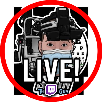 If it taste funny, don't eat it. If it looks funny, call a doctor. If it is funny, it's probably something I said.
Twitch▶️: Sean The Eye Guy (seantheeyeguy)