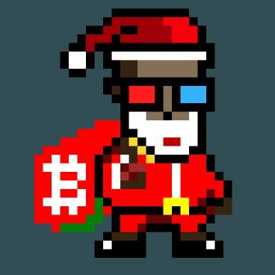 10,000 uniquely generated pixel Santa's - All Mr Santa #NFT are funky, special and unique Discord: https://t.co/R2MOJtw8ZH
