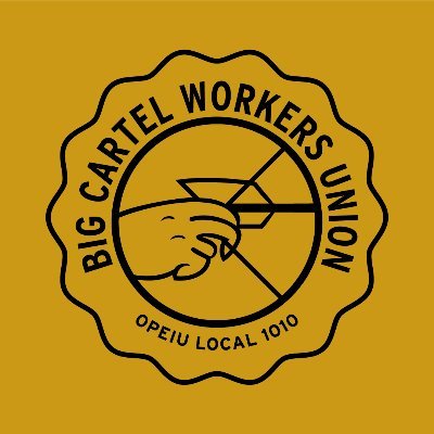 Union of staff at Big Cartel affiliated with @techunion1010 & @OPEIU. DMs are open for any questions. 
#1u