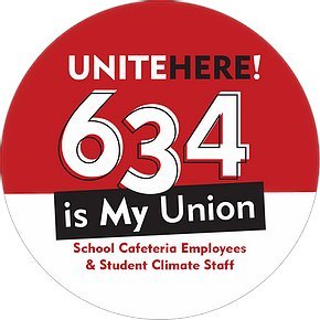 UNITEHERE Local 634 proudly represents School Cafeteria Employees, Student Climate Staff and Early Childhood Food Service Workers in The Phila. School District