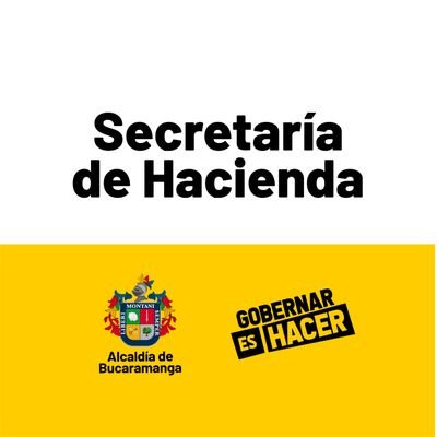Cuenta oficial de la Secretaría de Hacienda de la @AlcaldiaBGA. Con tus impuestos construimos la Bucaramanga que todos soñamos. #GobernarEsHacer