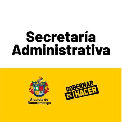 Cuenta Oficial de la Secretaría Administrativa de la @AlcaldiaBGA. Con austeridad y transparencia transformamos Bucaramanga. #GobernarEsHacer👍