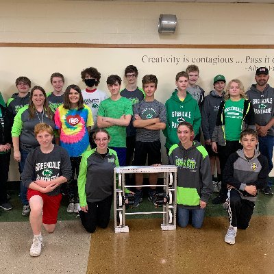 Rookie FIRST Robotics Competition Team from Greendale High School in Greendale, WI