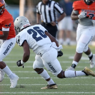 #26 •Appomattox County High School •C/O ‘24 •5’9” 190lbs •RB/LB •#FTR