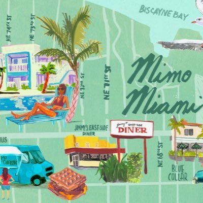 MiMo Architecture 🏘 📍 Bay Point, Morningside and Belle Meade! East from Biscayne Blvd. Located in Upper East Side Miami