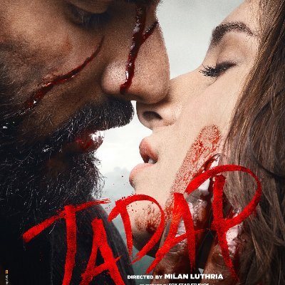 TadapFull's profile picture. A remake of the 2018 South Indian film RX 100
#Tadap #TadapMovie #Tadap2021