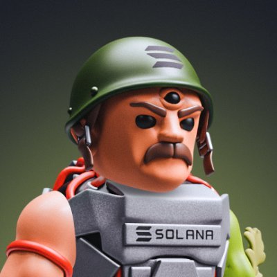 A battalion of 9999 NFT Soldiers on Solana. Collector and Trading Game now LIVE. Join the Solarmy now. - https://t.co/ruqWdgLbwx
