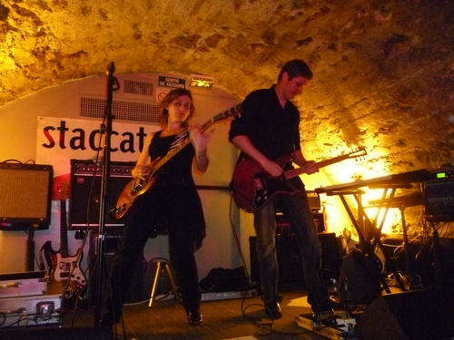 Rock duo from Nice, France. We like Sonic Youth, PJ Harvey, Shellac & Jon Spencer Blues Explosion. Our debut album was recorded by Steve Albini in  2008.