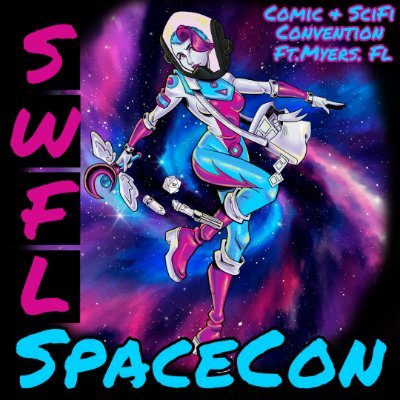 This comic book & sci fi convention, SWFL SpaceCon, features special guests from the film & comic book industries, vendors, gaming, costume contests and more!