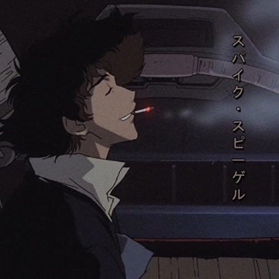 Unhealthy obsession with Cowboy Bebop tbh kinda gay 8/8/24 :3 idk what I am so here’s a dumb generic bio I’m tired