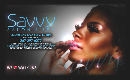 _TeamSavvy's profile picture. Savvy Salon & Spa is a full service salon located in the Mt.Airy section of Philadelphia. 267-297-6277