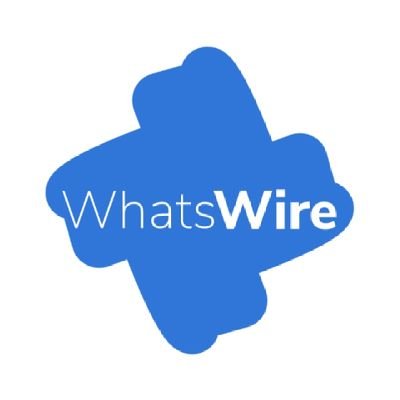 WhatsWire official Twitter account.

https://t.co/H31FsUnd0E

#WhatsWire