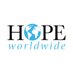 HOPE worldwide (@hopeworldwide) Twitter profile photo HOPE worldwide (@hopeworldwide) Twitter profile photo