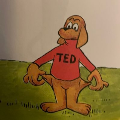 🍑🧇Just a Ted with a Ted’s courage, you know he’s nothing but a Ted (retweets may now be considered intentional, I’m getting better at Twitter)