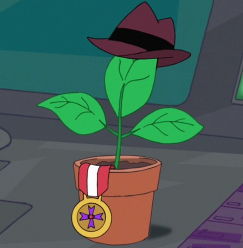 Hello, I'm Planty The Potted Plant, I am a secret agent who has helped Perry The Platypus on many occasions.