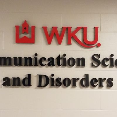 WKU Communication Sciences Disorders:

Undergraduate CSD*
Graduate SLP (distance & campus)*
American Sign Language*
Pre-SLP*
Comm. Disorders Clinic