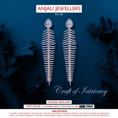Anjali Jeweller's Gold Designer Necklace Sets - South India Jewels |  Necklace designs, Necklace set, Jewels