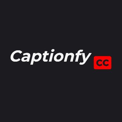 captionfy's profile picture. 🎬 Widen your YouTube audience with better auto-generated captions
🎨 Polish and add colors to YouTube subtitles
📝 Collaborate captioning any YouTube video