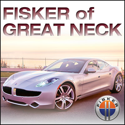 Fisker = Eco-friendly + luxury + sports car. Please visit us on the web, and on facebook, to learn more about this dynamically different car.