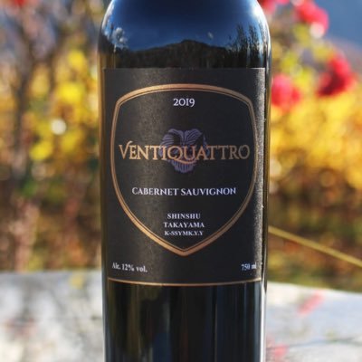 ventiquattro21's profile picture. 長野県須坂市でイタリア品種をメインに栽培🍇と 高山村の角藤農園で栽培した カベルネ・ソーヴィニヨン のワインを販売しています🍷 イタリア、カンパーニャ、アリアーニコ、メルロー