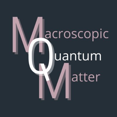 Macroscopic Quantum Matter