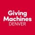 Denver Giving Machines (@denvergiving) Twitter profile photo Denver Giving Machines (@denvergiving) Twitter profile photo