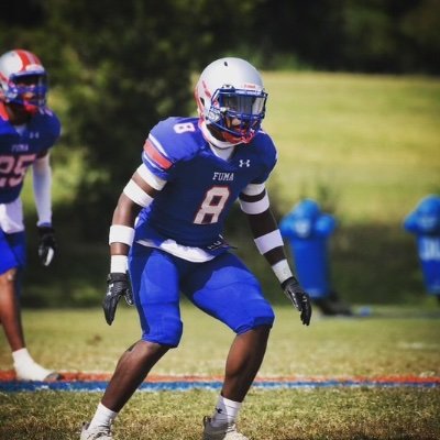 Georgia / GPA 3.3 / CAM NETWON 7 on 7 bless the babies 6’0 190 
Fork union Postgrad 
Looking for a opportunity to show I can ball at the next level.