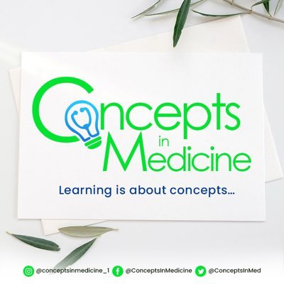 ConceptsInMed's profile picture. A channel dedicated to learning and understanding concepts in Medicine. #Learning is about concepts.