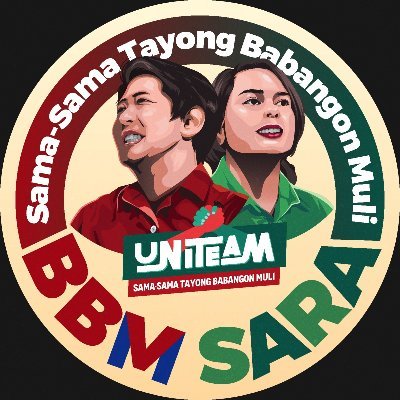JOIN US for updates on the UNITEAM of former Senator @bongbongmarcos and Mayor Inday Sara Duterte! ❤️💚