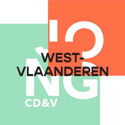 Twitteraccount van JONGCD&V West-Vlaanderen.