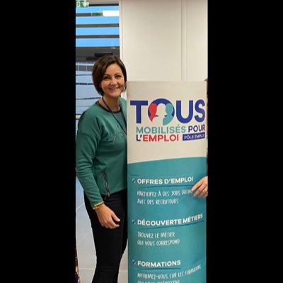 Conseillère en équipe entreprise au pôle emploi de Dunkerque #tousmobiliséspourlemploi #construisons les actions pour accompagner nos entreprises