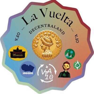 La Vuelta es un paseo por DeCentraLand, punto de reunión para los pioneros del Metaverso totalmente en español!!