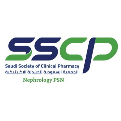 The Official Twitter Account of Nephrology PSN @SSCP_KSA مجموعة علاجيات أمراض الكلى التابعة للجمعية السعودية للصيدلة الإكلينيكية