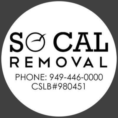 Demolition, Abatement, Property Damage Repair. SoCal Removal is your CA Demo Contractor. Phone No.: 949-446-0000 CSLB Lic No.: 980451