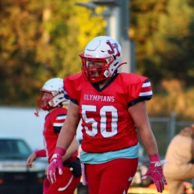 dominicberger10's profile picture. Jim Thorpe c/o ‘23 | 5’11, 220 lbs |MLB/ G | 3.3GPA📚 | Football, Track & Field, and Basketball