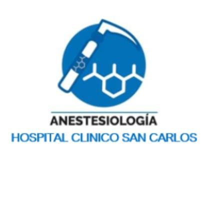 Servicio de Anestesiología, Reanimación y Terapia del Dolor. Hospital Clínico San Carlos, Madrid.  #anestesiaHCSC