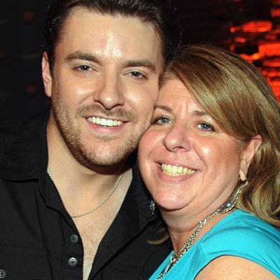 A grandmother and God bless me with a lovely son Chris young ♥️❤️♥️