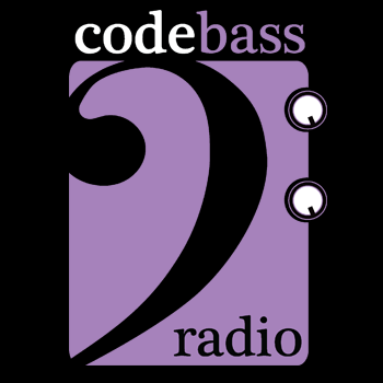 Follow @codebass for live tweetage. Follow this one for automated metadata updates or keep an eye on #CodeBassRadio !