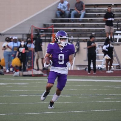 Paschal high school 🐾 CO/2022 🎓|5’9 150| |WR,CB, #9 aidandlc08@gmail.com ph- 8175077238 NCAA ID: 2201420976