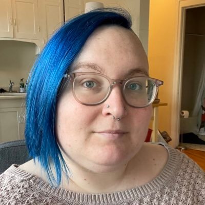 you're telling me a blue haired these pronouns? essays @ Entropy, Foglifter, Seneca Review, and elsewhere. she/her