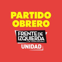 Partido Obrero - Frente de Izquierda (@partidoobrero) 's Twitter Profile