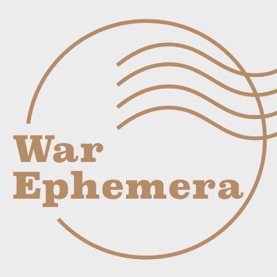 Ephemera and writing about war in Britain, 1914-present, project funded by @ahrcpress, based @NorthumbriaUni & @UniofExeter. Banner image: @GeorgiaGodsmar2