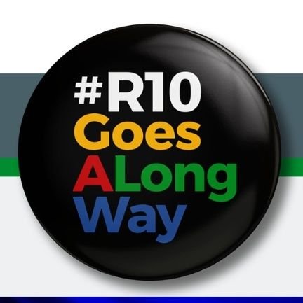 R10 Goes A Long Way is an initiative that strives to assist students with university registration fees to further their studies